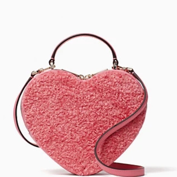 - MAKE A REASONABLE OFFER Kate spade love shack heart crossbody pink pomegranate